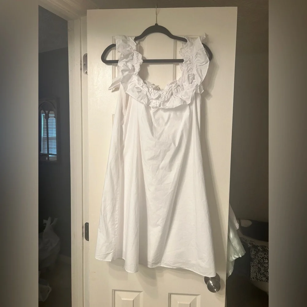 Hyacinth House White Maria Mini Dress - Picture 5 of 10